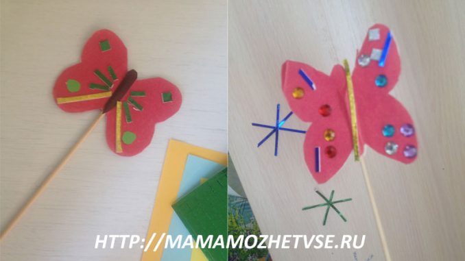 бабочки из бумаги бабочки из бумаги