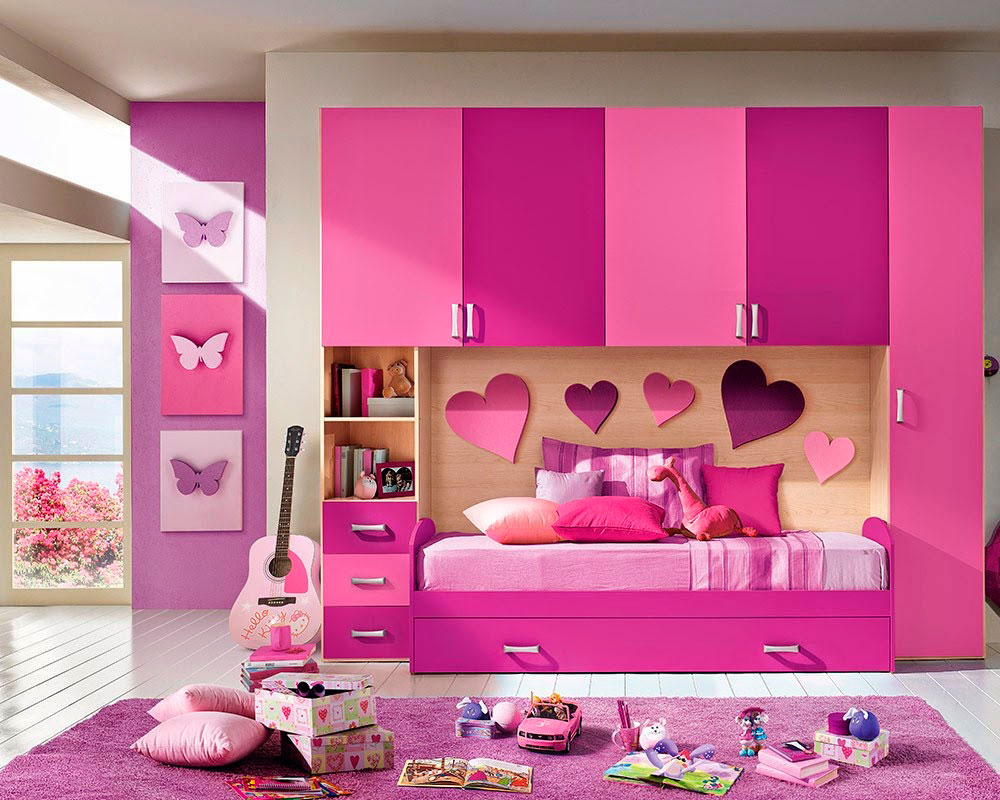 Общие рекомендации по использованию фиолетового цвета в детской комнате. 