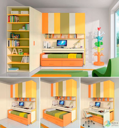 модульная мебель для детской комнаты