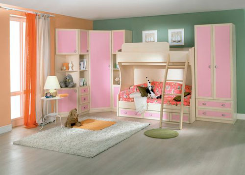 модульная мебель в детской комнате