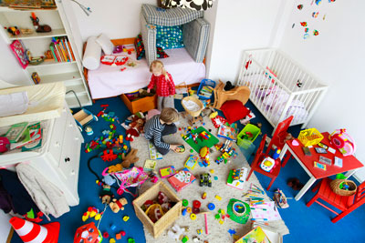 Как поддерживать чистоту и порядок в детской комнате