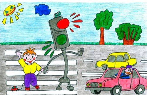 Загадки про цвета светофора для детей 5-7 лет