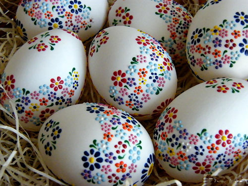 Красим яйца на Пасху: оригинальные идеи с помощью салфеток 4