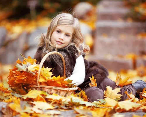 Красивые Осенние Фото С Детьми