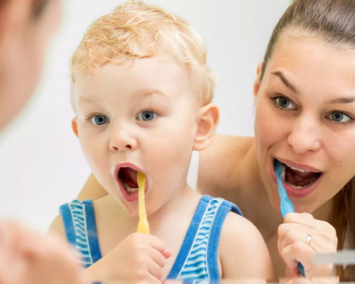 Правила гигиены полости рта для детей, у которых прорезались зубы