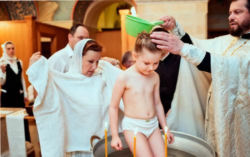 крестить детей 