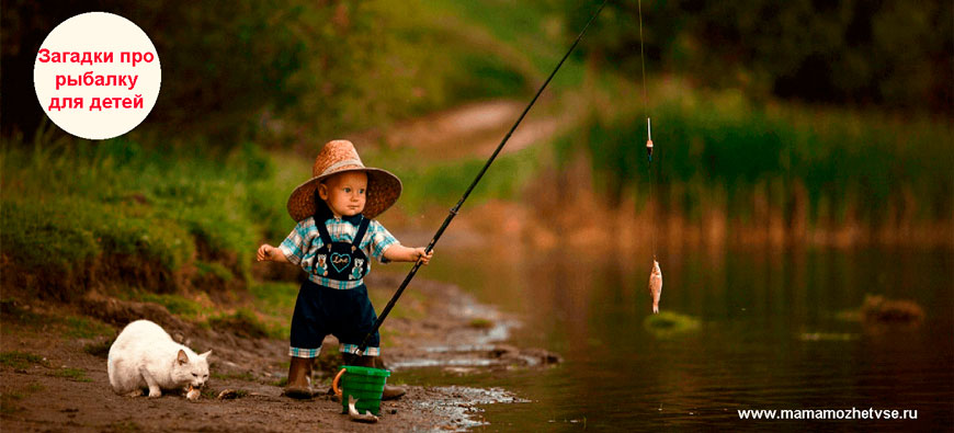 Загадки про рыбалку для детей: 17 лучших