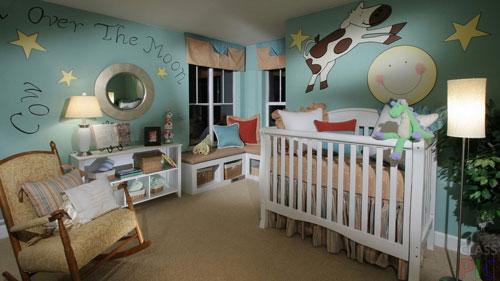 Дизайн комнаты для малыша мальчика 5