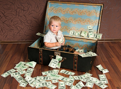 как научить ребенка в 9 лет обращаться с деньгами