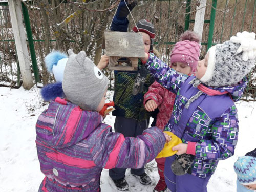 занятия и игры на прогулке для детей зимной