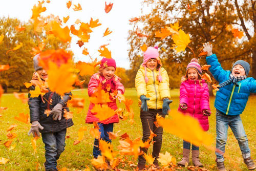 Короткие и красивые стихи про осень для детей 4-5 лет