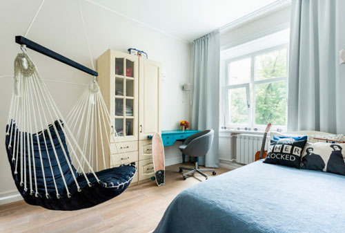 детская комната в скандинавском стиле для двоих 5