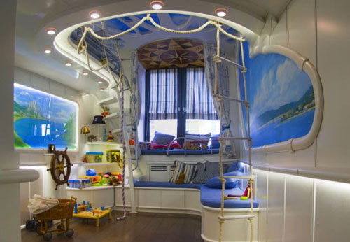 маленькая детская комната дизайн фото