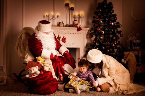 Идеи фото новогодней фотосессии с дедом Морозом