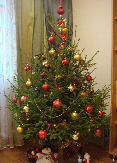 традиция украшать елку на Новый год