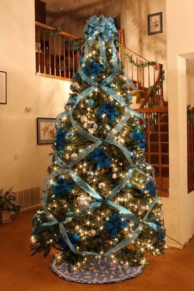 красиво украсить елку на Новый год дома 4