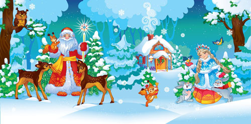 Короткие и красивые стихи про Деда Мороза для детей 