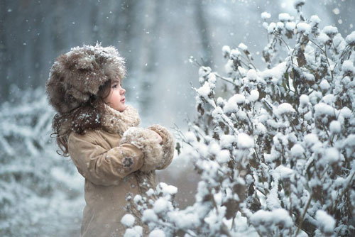 Короткие и красивые стихи о зиме для детей 4 лет