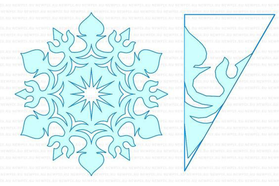 как вырезать красивые снежинки из бумаги 7