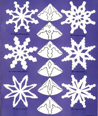 красивые и легкие снежинки из бумаги на Новый год