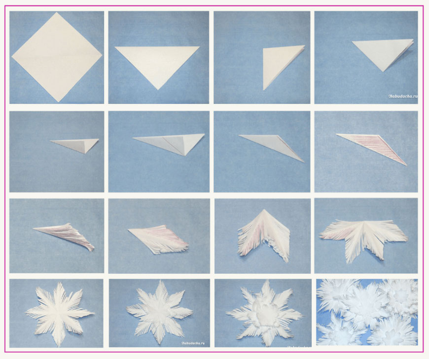 снежинки из бумаги своими руками на Новый год красивые 9