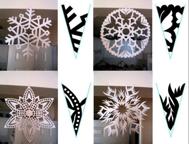 Красивые оригинальные снежинки на Новый год: создаем своими руками, шаблоны с фото