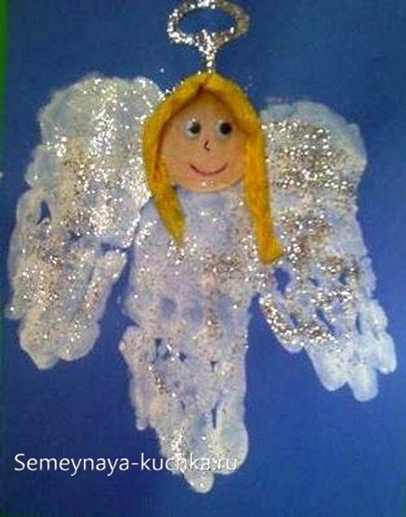 поделка ангел своими руками для детей пошагово с фото 8