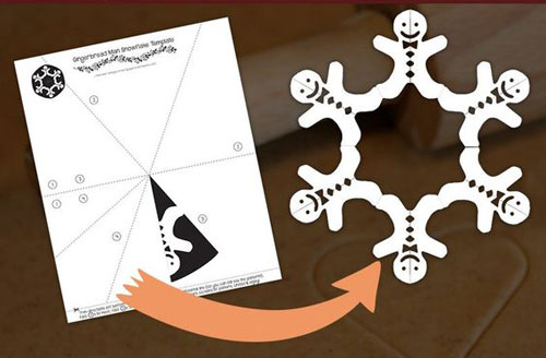 схема снежинки для вырезания красивые трафареты 2