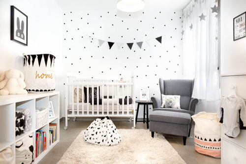 белая детская комната в реальных квартирах фото интерьера 2