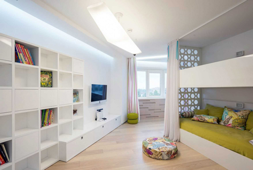белая детская комната в реальных квартирах фото интерьера 9