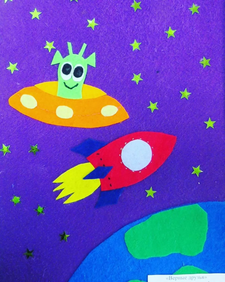 День космонавтики поделки в детский сад 3