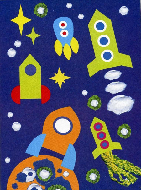 День космонавтики поделки в детский сад 4