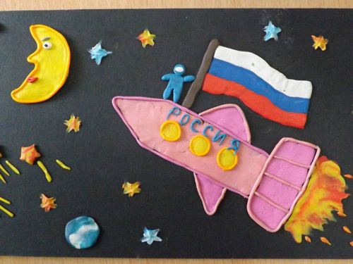 День космонавтики поделки в детский сад 7