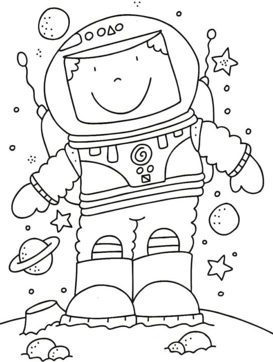 раскраска на день космонавтики в детском саду 4