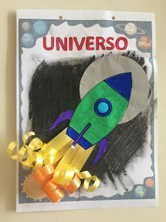поделка +ко дню космонавтики в детский сад ракета