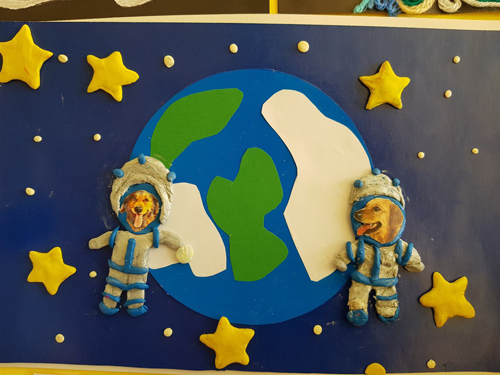 поделка ко дню космонавтики 12 апреля для детей