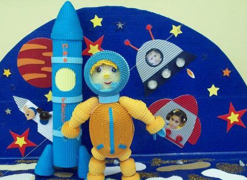 поделка ко дню космонавтики 12 апреля для детей в сад 10