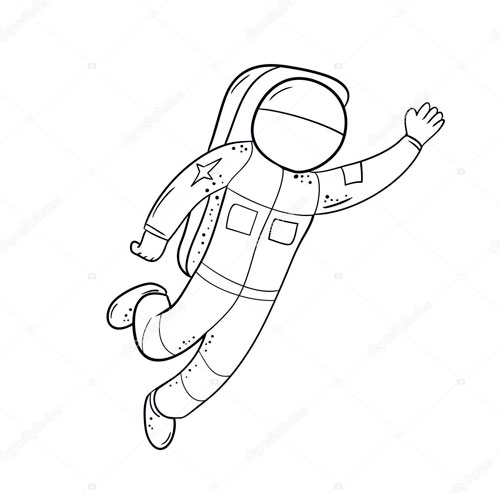 детские рисунки на день космонавтики 5