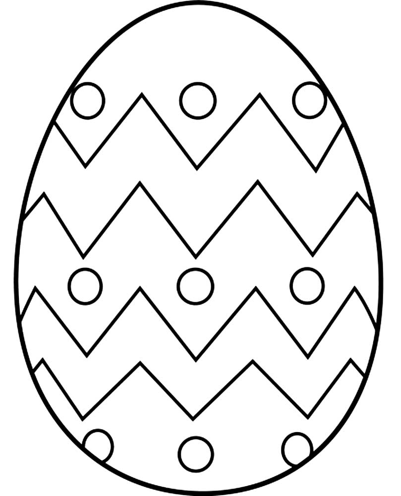 яйцо раскраска для детей младшего возраста 7