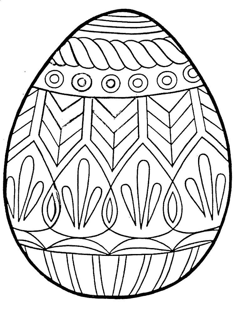 яйцо раскраска для детей в детском саду старшая группа 2