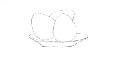как нарисовать пасхальное яйцо на бумаге 5