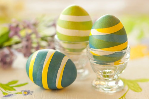 красивое украшение яиц на Пасху фото 9