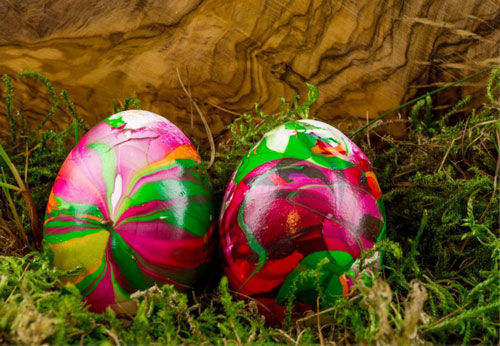 красивое оформление яиц на Пасху в домашних условиях 10