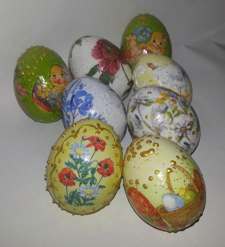 украшение яиц на Пасху своими руками с детьми 7