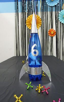 детская поделка ракета из пластиковой бутылки