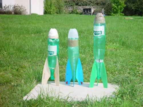Ракета из пластиковой бутылки 2