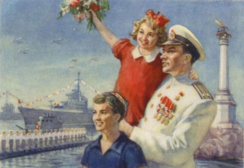 советские открытки с днем победы фото 9