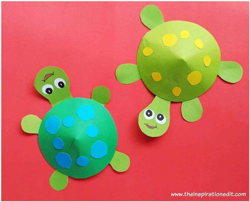 черепаха поделка для детей из подручных материалов фото 2