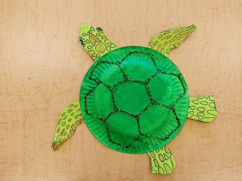 черепаха поделка из подручных материалов 9