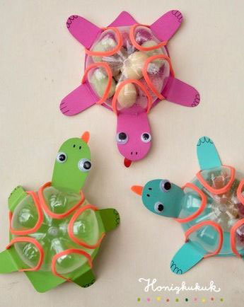 черепаха поделка из подручных материалов для детей в садик 5